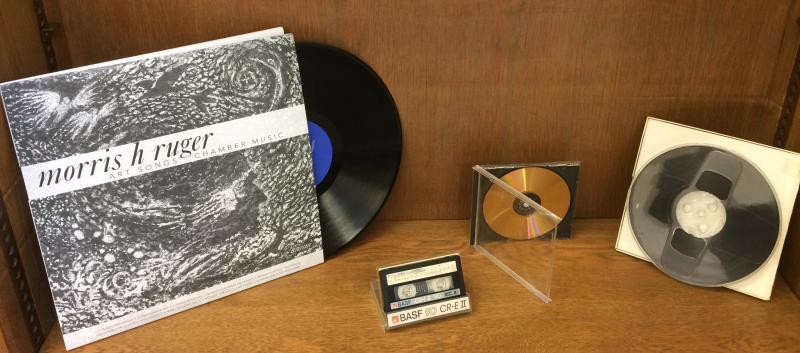 LP, CD, audio reel, and cassette